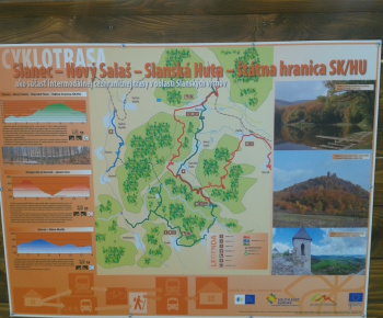 Projekty / Cyklotrasa Slanská Huta - Nový Salaš - Slanec - foto