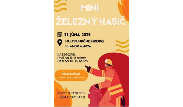 MINI  Železný hasič - 27.6.2026