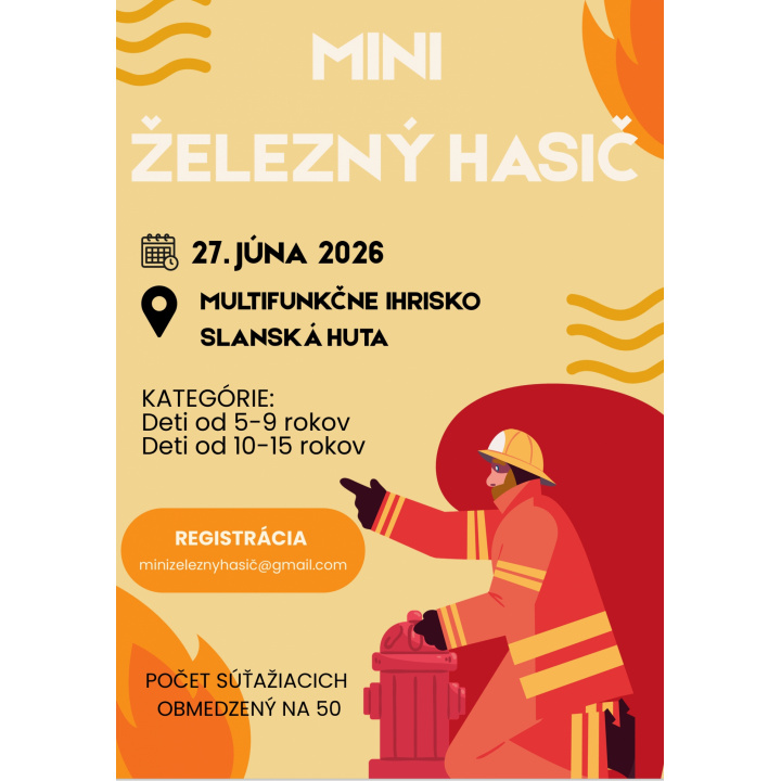 MINI  Železný hasič - 27.6.2026