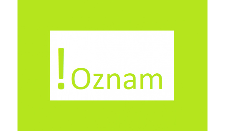 Oznam - obecný úrad 