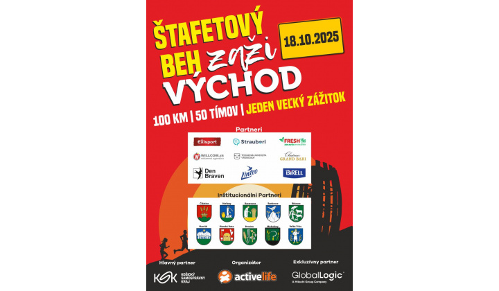 Štafetový beh ZAŽI VÝCHOD